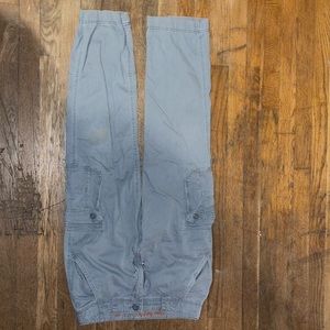 Grey cargo pants